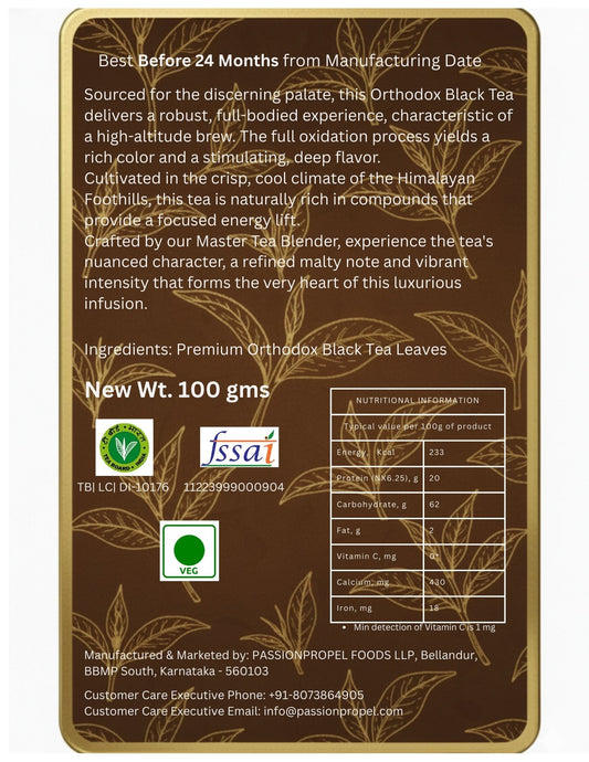 Premium Orthodox Black Tea_100G