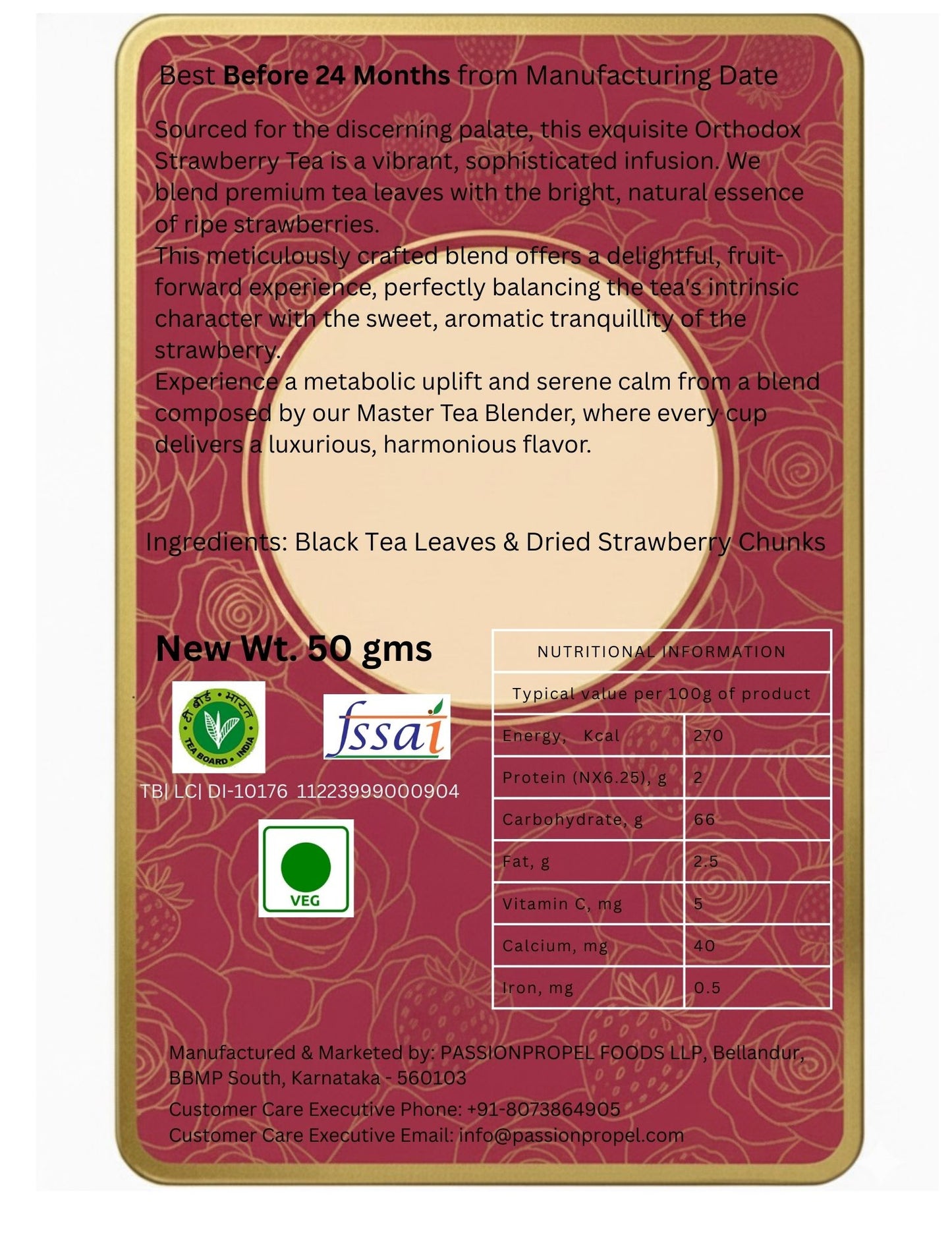 Premium Strawberry Tea _ 50G